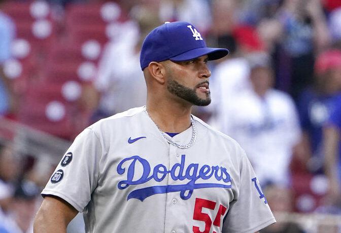 Dodgers Cardinals Baseball